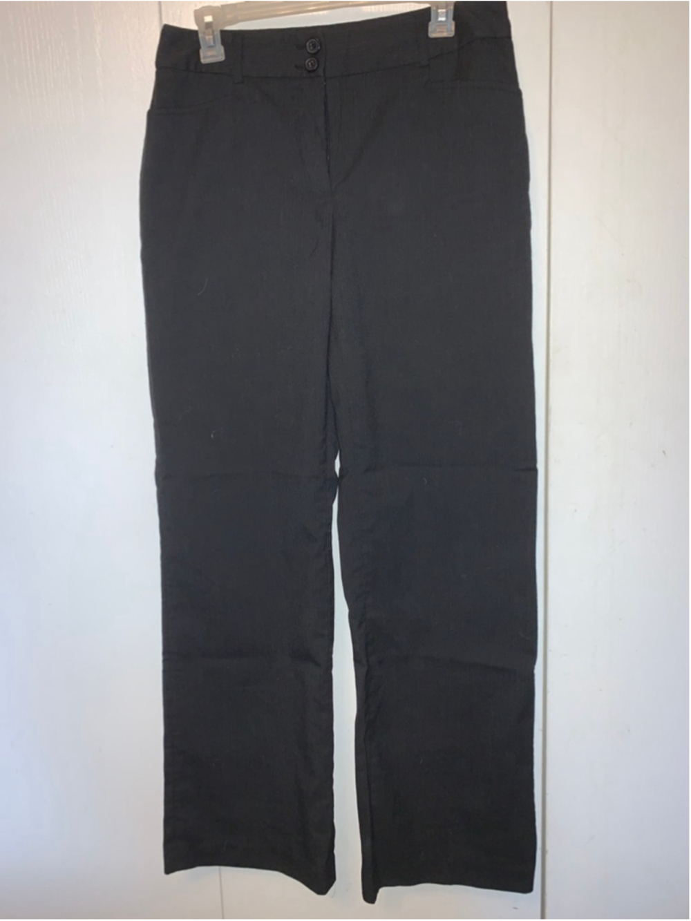 Women's Reitmans Black Pinstripe Trousers size 11